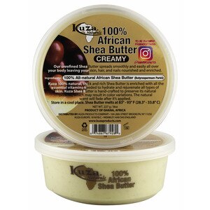 Kuza Creamy White 100% Shea Butter, 8 Oz , CVS