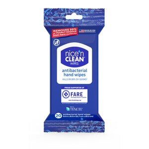 Nice 'N Clean Antibacterial Hand Wipes, 80 Ct