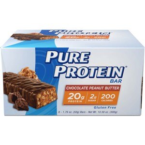 Pure Protein - Barra rica en proteínas, Chocolate Peanut Butter