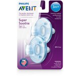 Philips Avent Super Soothie Pacifier, 2 CT, thumbnail image 1 of 6