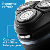Philips Norelco Replacement Shaving Heads for Series 3000, 2000, 1000 and S738 Click & Style, thumbnail image 4 of 6