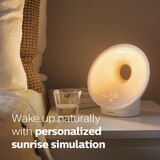 Philips SmartSleep Sleep and Wake-up Light Therapy Lamp, White, thumbnail image 2 of 9