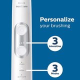 Philips Sonicare ProtectiveClean 6100 Rechargeable Electric Toothbrush, White, thumbnail image 4 of 9