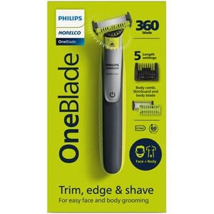 go to work badminton yawning Philips Norelco OneBlade Face + Body Electric Trimmer and Shaver - CVS  Pharmacy