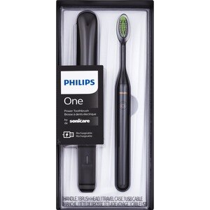 Philips Sonicare Philips One By Sonicare Rechargeable Electric Toothbrush, Shadow Black , CVS