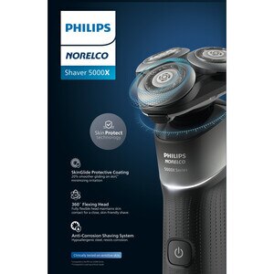 Philips Norelco Shaver 5000x Men's Rechargeable Wet & Dry Trimmer, X5004/84 , CVS