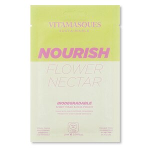 Vitamasques Nourish Flower Nectar Biodegradable Face Sheet Mask , CVS