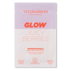 Vitamasques Glow Juicy Berries Biodegradable Mask , CVS