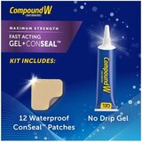 Compound W Maximum Strength Fast Acting Gel + Conseal Wart Remover, thumbnail image 2 of 6