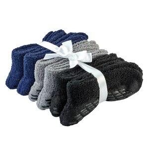 Silverts Slipper Sock, Unisex 6-Pack, One Size , CVS