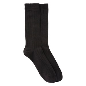 Silverts 2Pk Lightweight Care Sock, Black, Medium , CVS