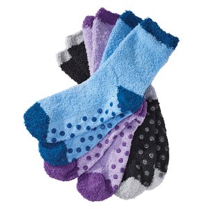 Silverts Slipper Sock 3-Pack, Pastel, XL , CVS