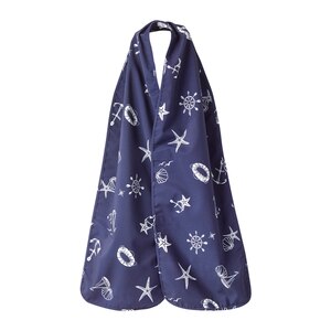 Silverts Unisex Adaptive Bib Scarf, Nautical Print, Size OS , CVS