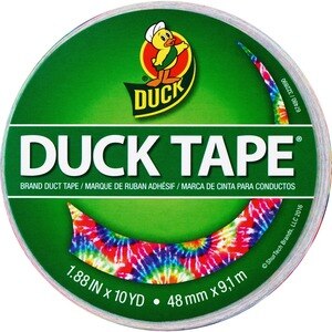 Duck Tie Dye Duck Tape, 10 Yards