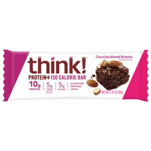 think! Protein + 150 Calorie Bar, Chocolate Almond Brownie, 1.41 OZ