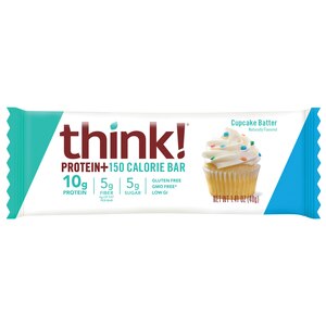 Think! Protein + 150 Calorie Bar, Cupcake Batter, 1.41 Oz , CVS
