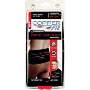 Copper Fit Adjustable Compression Back Support