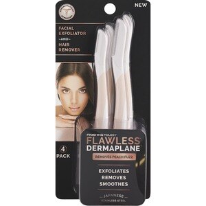  Flawless DermaPlane Facial Exfoliator and Hair Remover 