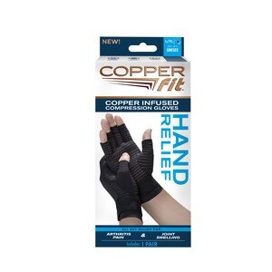 Copper Fit - Guantes de compresión para manos