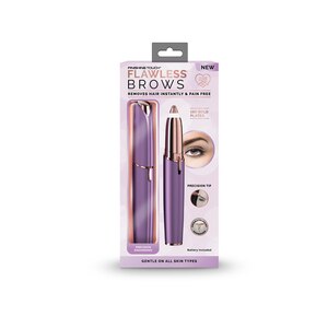  Finishing Touch Flawless Brows Insant and Pain Free Hair Remover, Lavender 