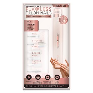 autobiografie Kom langs om het te weten Bewust worden Flawless Salon Nails Total Manicure & Pedicure Solution - CVS Pharmacy