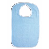 Essential Medical Supply Standard Terry Cloth Bib, Blue, thumbnail image 1 of 1