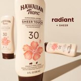 Hawaiian Tropic Sheer Touch Ultra Radiance Lotion Sunscreen, 8 OZ, thumbnail image 2 of 7