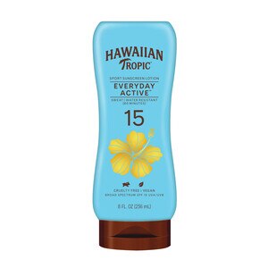 Hawaiian Tropic Island Sport Lotion Sunscreen, 8 OZ