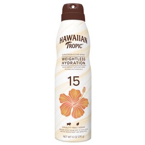 Hawaiian Tropic Silk Hydration Weightless Spray Sunscreen, 6 OZ
