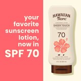 Hawaiian Tropic Sheer Touch Sunscreen Lotion, SPF 70, 8oz, thumbnail image 2 of 6