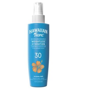 Hawaiian Tropic Weightless Hydration Water Mist Sunscreen, SPF 30, 5.2 Oz - 5 Oz , CVS