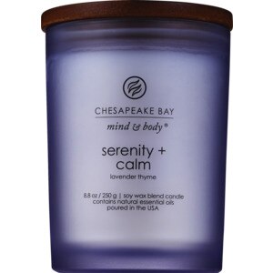 Chesapeake Bay Candle Serenity + Calm, Lavender Thyme, 8.8 OZ