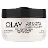 Olay Age Defying Classic Daily Renewal Cream Face Moisturizer, 2 OZ, thumbnail image 1 of 6