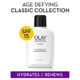Olay Age Defying Protective Renewal Face Moisturizer Lotion with Broad Spectrum SPF 15, 4 OZ, thumbnail image 5 of 8