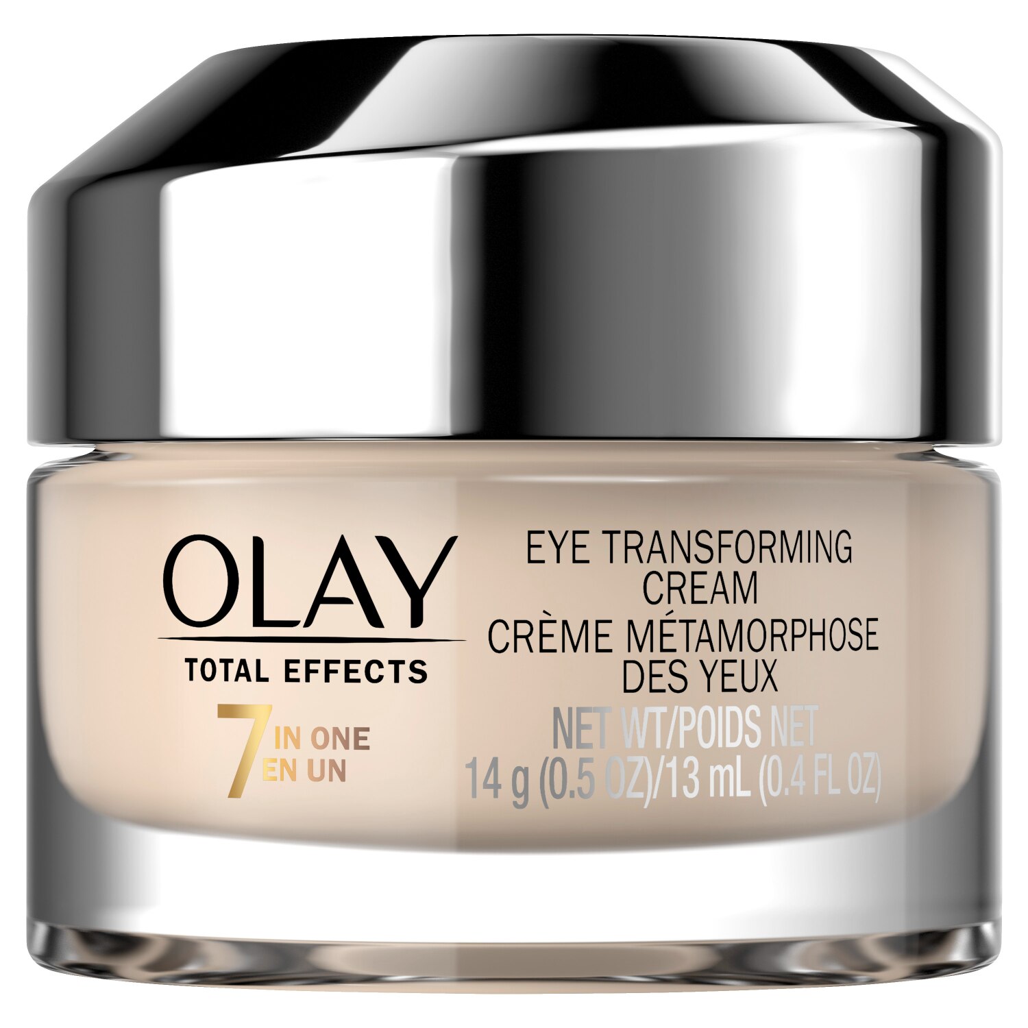 Olay Total Effects - Crema antienvejecimiento para ojos 7 en 1, 0.5 oz