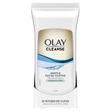 Olay Cleanse Gentle Facial Cloths, Fragrance Free, 30CT, thumbnail image 1 of 4