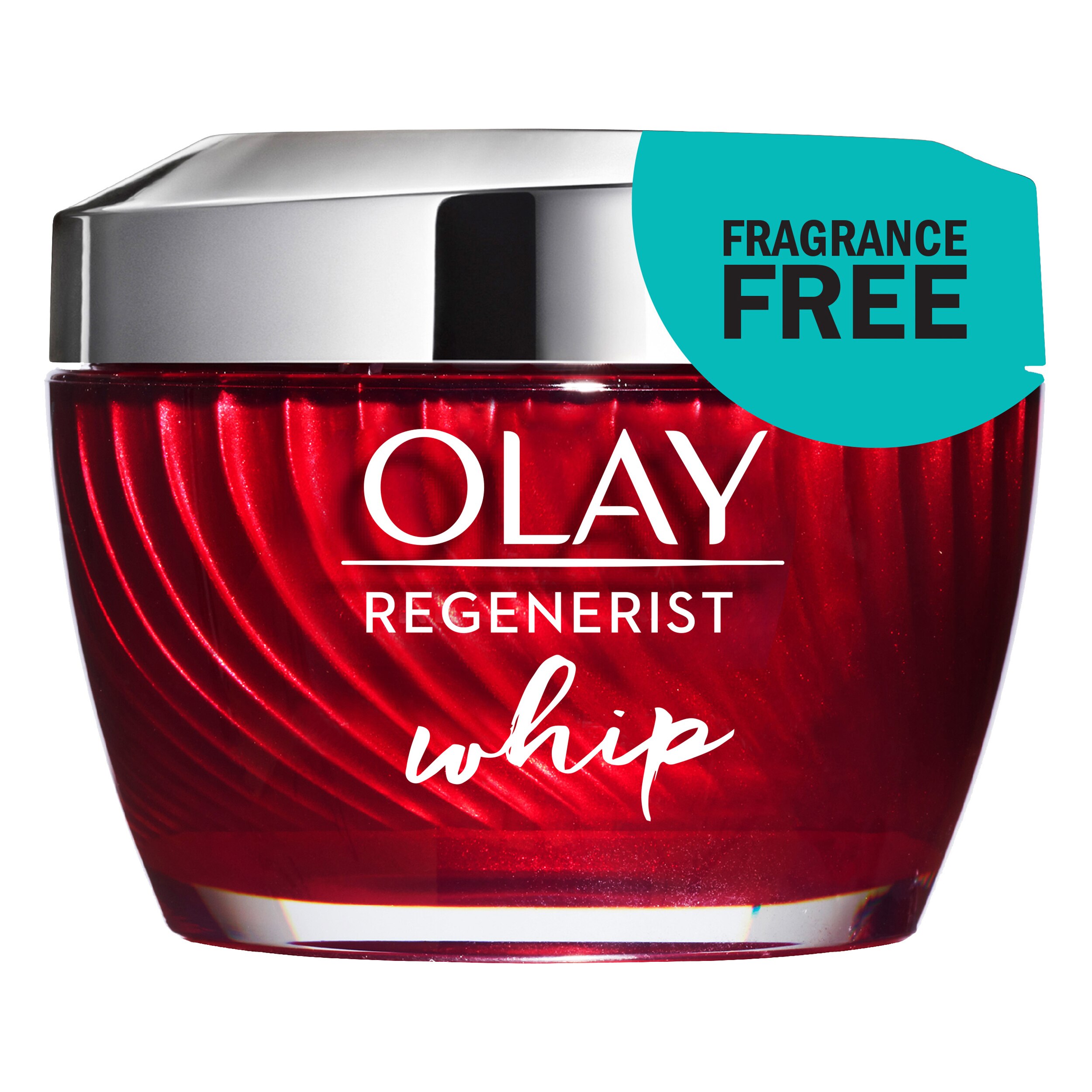 Olay Regenerist Whip - Hidratante facial sin fragancia, 1.7 oz