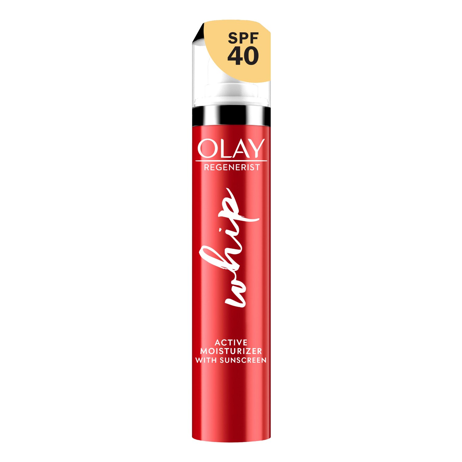 Olay Regenerist Whip Face Moisturizer with Sunscreen SPF 40, 1.7 OZ
