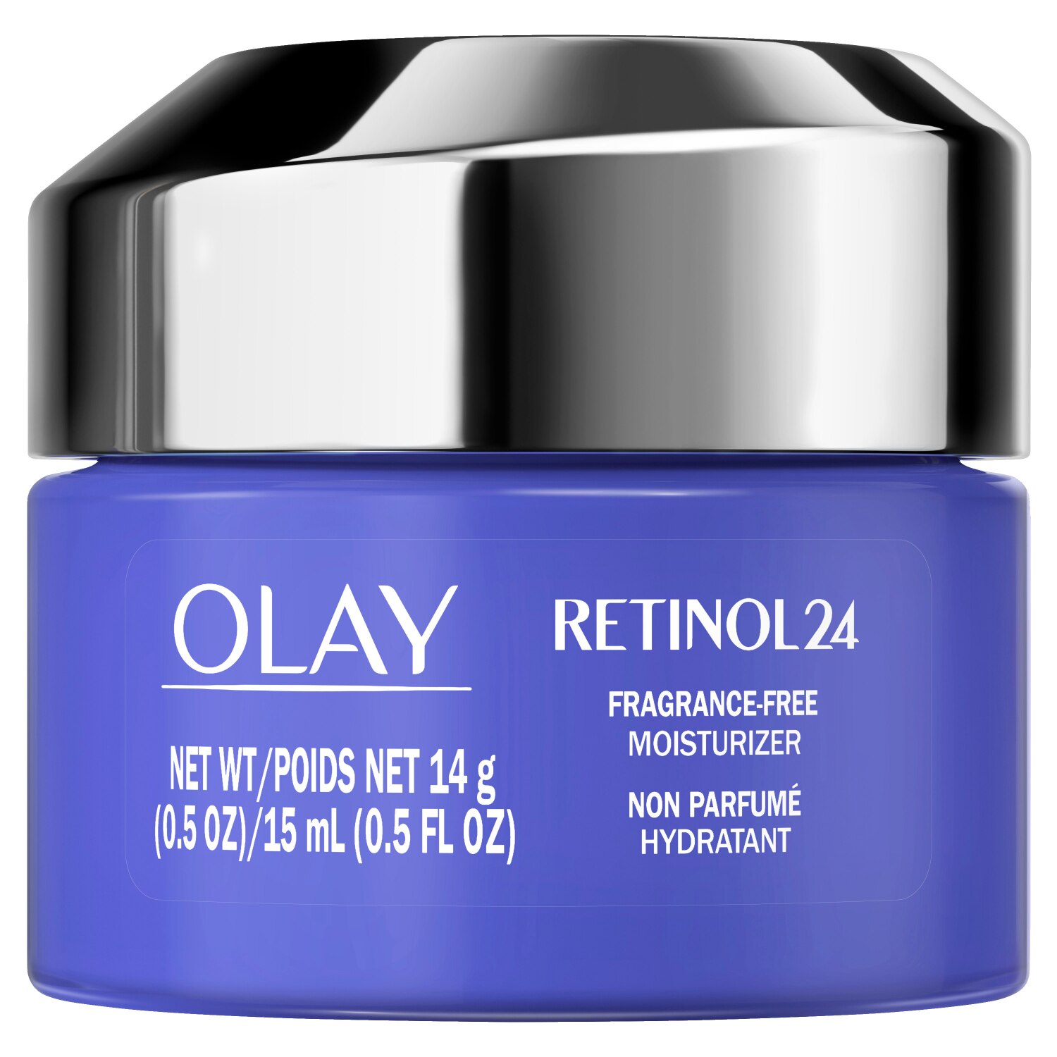 Olay Regenerist Retinol 24 Trial Size Night Facial Moisturizer, Fragrance-Free, 0.5 OZ