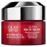 Olay Regenerist Ultra Rich Face Moisturizer, Fragrance-Free, Trial Size, 0.5 OZ, thumbnail image 2 of 9