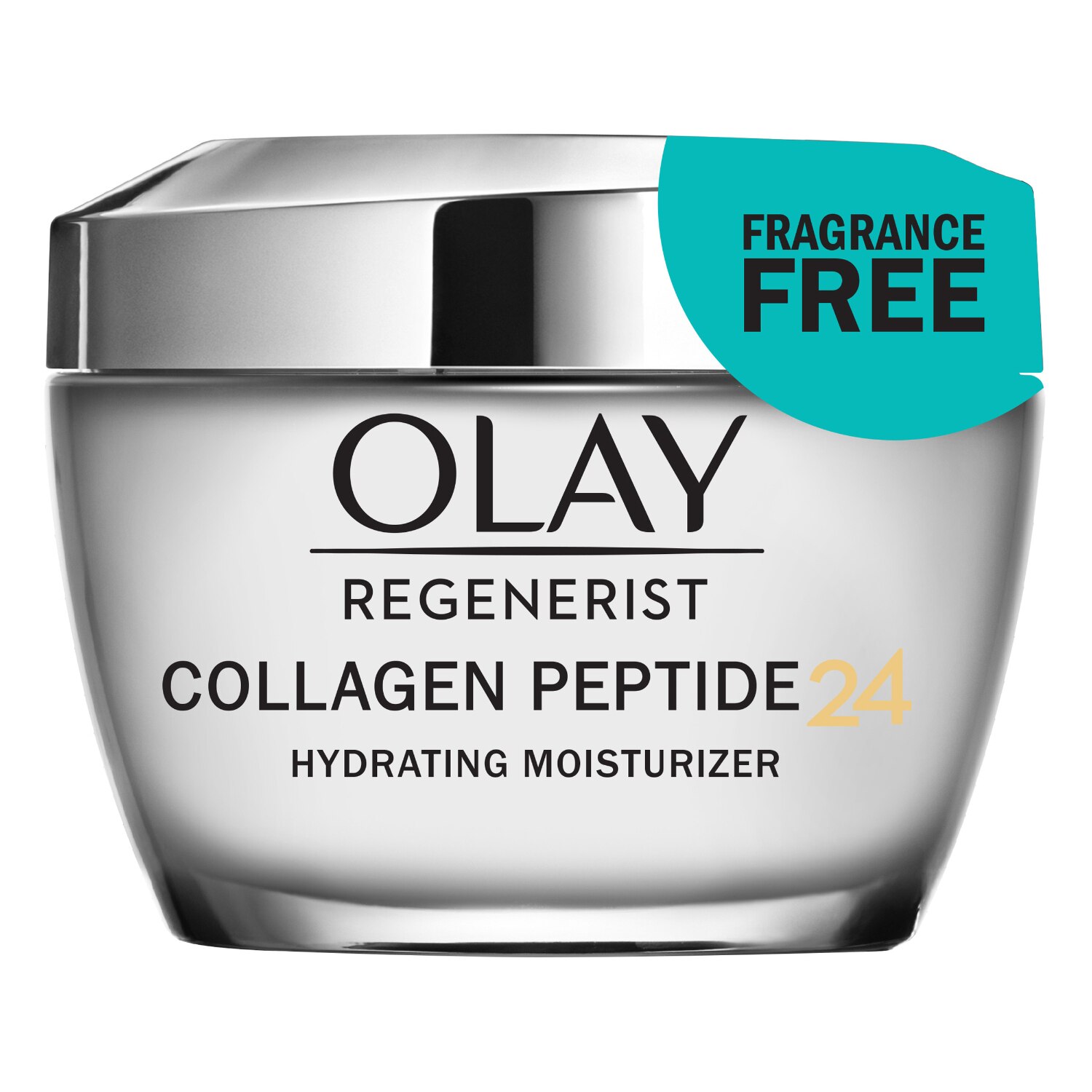 Olay Regenerist Collagen Peptide 24 - Crema hidratante facial, sin fragancia, 1.7 oz