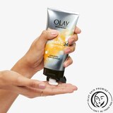 Olay Regenerist Vitamin C + Peptide 24 Face Wash, 5 OZ, thumbnail image 3 of 9