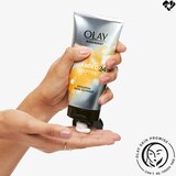 Olay Regenerist Vitamin C + Peptide 24 Face Wash, 5 OZ, thumbnail image 4 of 9