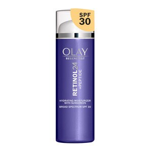 Olay Regenerist Retinol 24 + Peptide SPF Moisturizer, SPF 30, 1.7 OZ