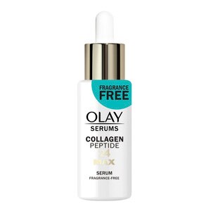Olay Collagen Peptide 24 MAX Serum, Fragrance Free, 1.3 OZ