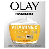 Olay Regenerist Vitamin C + Peptide 24 MAX Face Moisturizer, thumbnail image 3 of 13