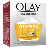 Olay Regenerist Vitamin C + Peptide 24 MAX Face Moisturizer, thumbnail image 4 of 13