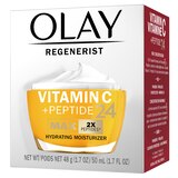 Olay Regenerist Vitamin C + Peptide 24 MAX Face Moisturizer, thumbnail image 5 of 13
