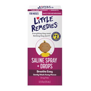 Little Noses Remedies Saline Spray And Drops, 0.5 FL Oz - 0.5 Oz , CVS