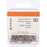 Safety Pins, Assorted Sizes, thumbnail image 1 of 2